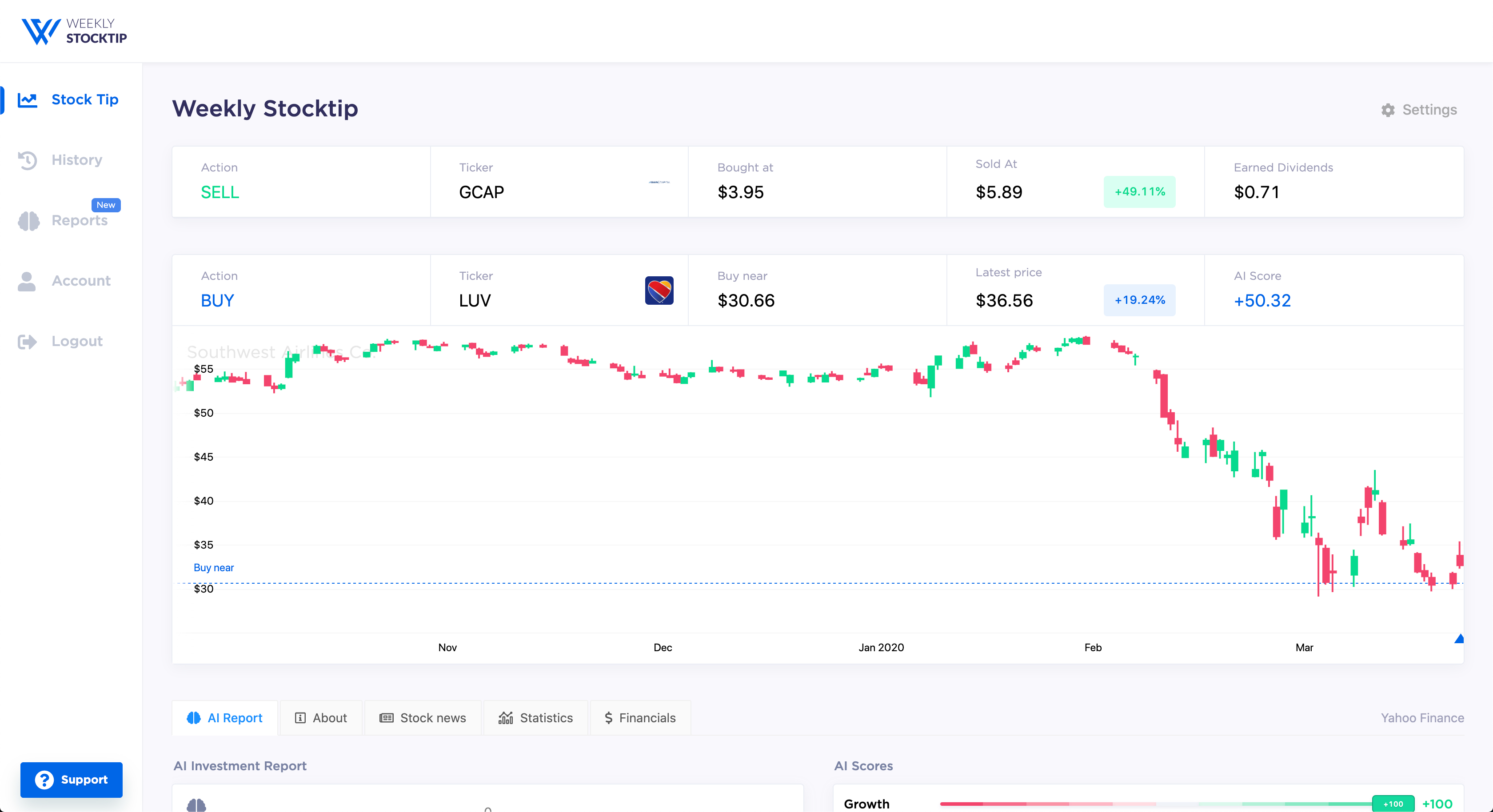 dash stock earnings date